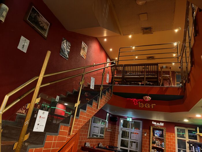 Treppe zur Empore